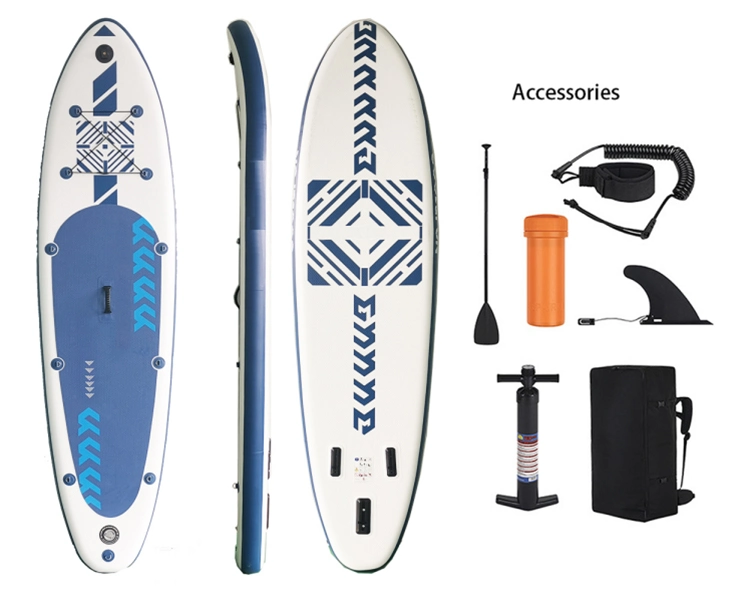 La taille faite sur commande se tiennent embarquent la planche de surf Longboard doux de Paddle Planche De Surf Inflatable 9FT de petite gorgée de Watersport