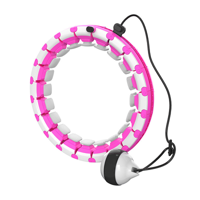Cercle de danse polynésienne de Smart de perte de poids d'ABS de silicone, 24 cercles de danse polynésienne pesés par noeuds