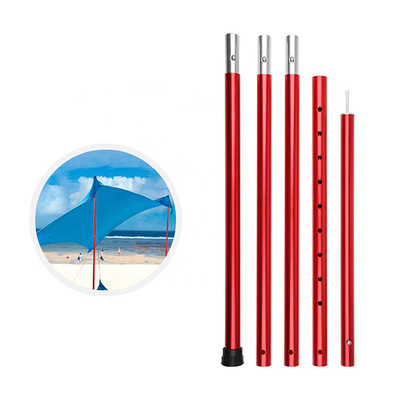 Tente pliable Polonais d'alliage d'aluminium 19mm avec le caoutchouc