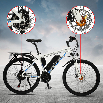 Affichage à cristaux liquides 26 bicyclette électrique de batterie au lithium de l'alliage 40Km/H de magnésium de pouce
