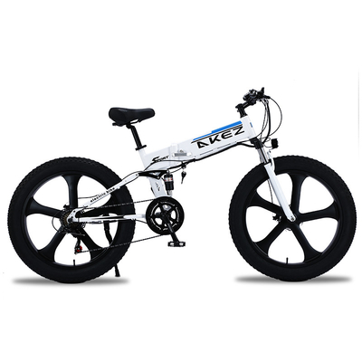 Vélo électrique du moteur 26 de lithium à grande vitesse de pouce 48V