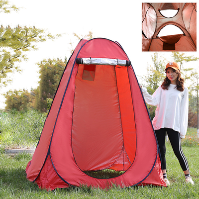 Instant quatre-saisons vers le haut de type de attache droit polyester 190T de tente de douche