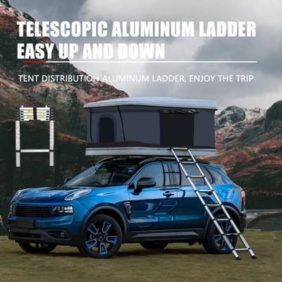 La tente de camping supérieure de toit de voiture de toile d'OEM a adapté la personne aux besoins du client 2 ou 3/3-4