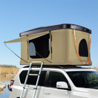 Tente de camping de dessus de toit de double couche pour la voiture, 2 ou 3/3-4 personne dur Shell Roof Top Tent