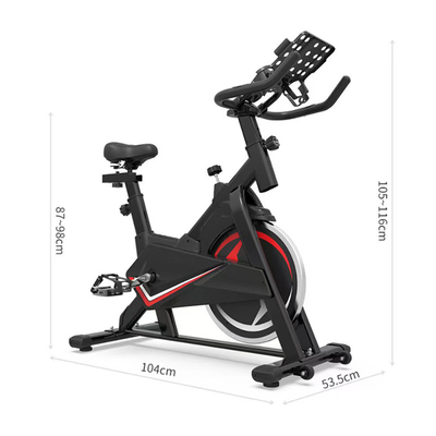 Équipement commercial de rotation d'intérieur en acier à haut carbone de forme physique de vélo