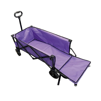 tissu de 600D Oxford soutenant l'ensemble en acier solide de chariot à sac de déplacement de chariot de poussette de chariot