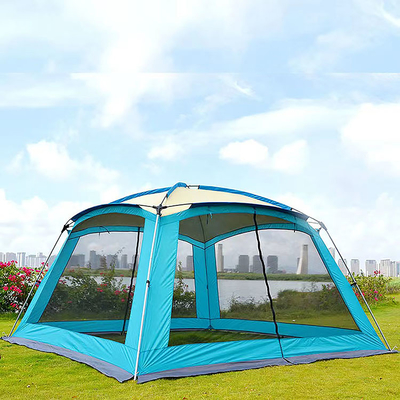 La tente imperméable 360*360*220cm du sport 210D en plein air automatiques sautent la famille de tente