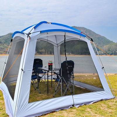 La tente imperméable 360*360*220cm du sport 210D en plein air automatiques sautent la famille de tente