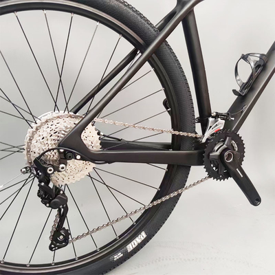Suspension de vélo de route de fibre de carbone d'OEM pleine avec le frein à disque de cadre