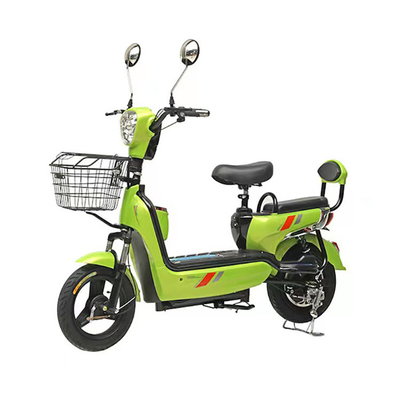Haut scooter électrique sans brosse de moto du kilomètrage 350W avec la batterie démontable