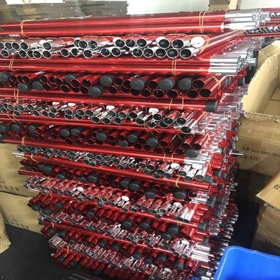 Une bande élastique réglable ronde d'alliage d'aluminium de Polonais de tente de taille