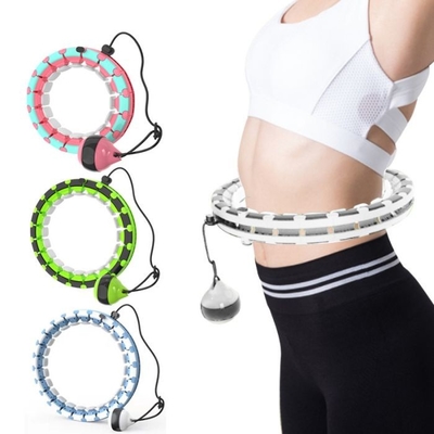 Cercle futé de taille ajustable de danse polynésienne, taille mince 24 cercles de danse polynésienne pesés par noeud