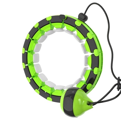 Cercle futé de taille ajustable de danse polynésienne, taille mince 24 cercles de danse polynésienne pesés par noeud