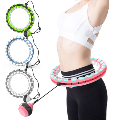 Cercle futé détachable de danse polynésienne de taille mince, cercle futé de danse polynésienne de perte de poids avec la boule