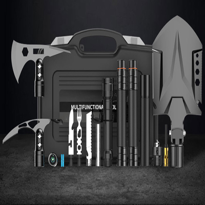Trousse à outils campante professionnelle, trousse à outils de conceptions d'aventure d'alpinisme