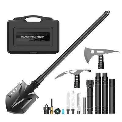 28 dans 1 trousse à outils campante, augmentant la trousse à outils militaire de survie