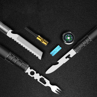 Trousse à outils extérieure de survie de secours d'alliage d'aluminium