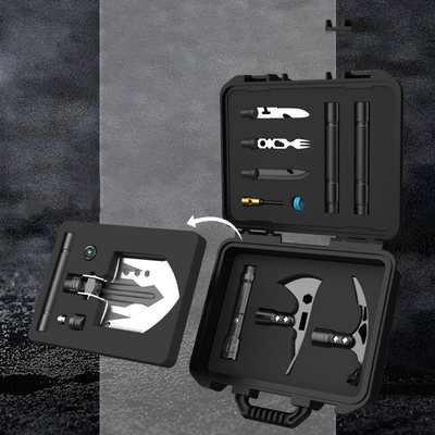 Alliage d'aluminium de Kit High Carbon Stainless Steel de survie essentielle extérieure d'outil
