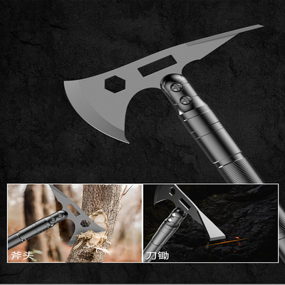 Outil Kit With Flashlight d'aventure d'alliage d'aluminium de vitesse de survie