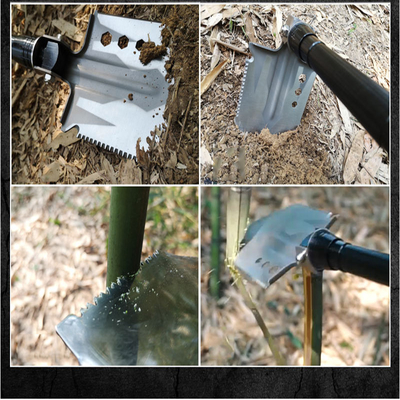 Outil Kit With Flashlight d'aventure d'alliage d'aluminium de vitesse de survie