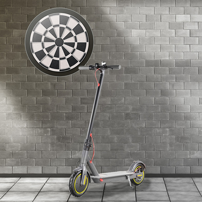 Roue électrique en aluminium multifonctionnelle de l'alliage d'aluminium deux de Bluetooth de scooter