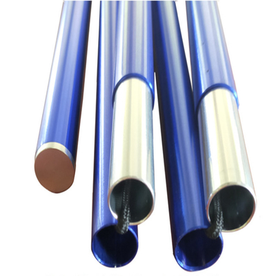 alliage d'aluminium réglable 6061/7075 de Polonais de tente campante de 19mm