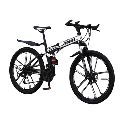 Pliage dur du cadre 1.72m frein à disque en acier à haut carbone de vélo de montagne de 26 pouces