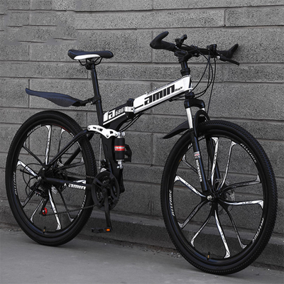 Vélo de montagne pliable à haut carbone, vélo de montagne d'Off Road de 26 pouces