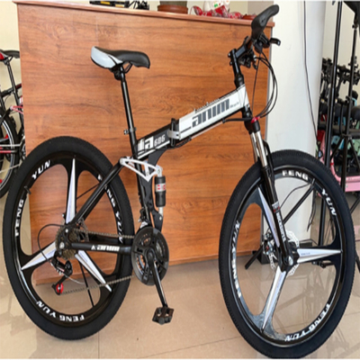 Vélo de montagne pliant d'acier au carbone d'enfants d'OEM