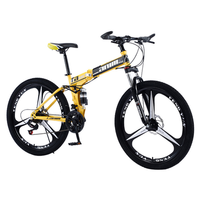 Vélo de montagne en aluminium des femmes des hommes MTB Off Road pliable