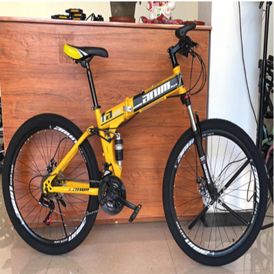 La montagne de pliage de fibre de carbone de fourchette de suspension font du vélo le type de sport de 1.65m
