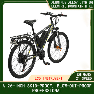 Bicyclette électrique molle de batterie au lithium du cadre 30-50Km/H 40Km/H de queue avec l'affichage mené