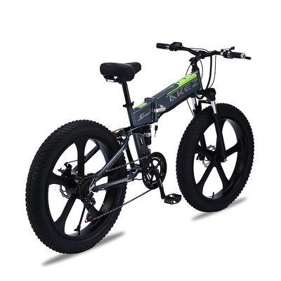 Bicyclette électrique de vitesse de batterie au lithium d'aluminium d'alliage variable de magnésium