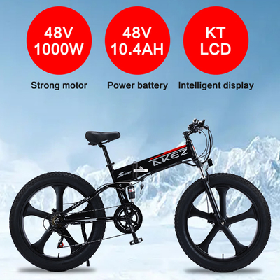 alliage électrique de magnésium de vélo de batterie au lithium de 48V 13Ah avec l'affichage à LED