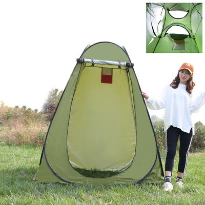 Instant quatre-saisons vers le haut de type de attache droit polyester 190T de tente de douche