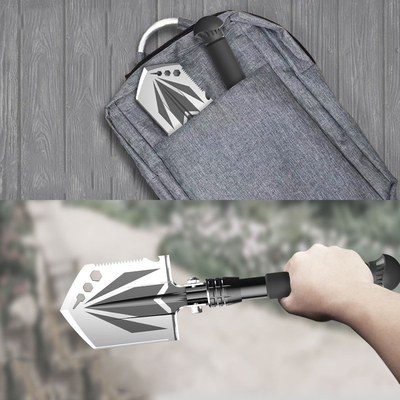 pelle se pliante multifonctionnelle militaire principale 37CM à 8in
