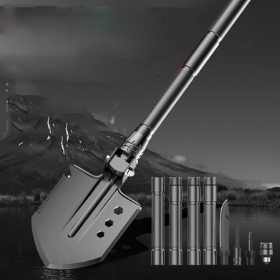 Alliage d'aluminium militaire de la pelle 76cm à but multi d'autodéfense