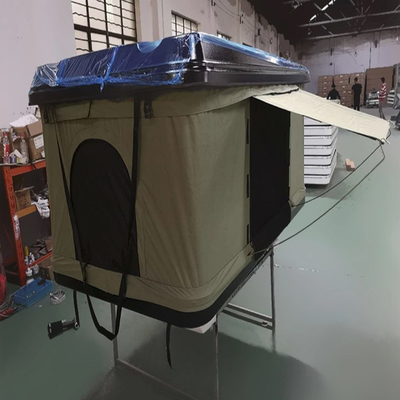 Tente quatre-saisons de sport en plein air, ABS Shell Roof Top Tent dure de solides solubles