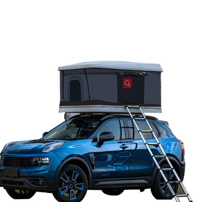 Tente portative de sport en plein air de double couche, 2-4 personne dur Shell Rooftop Tent