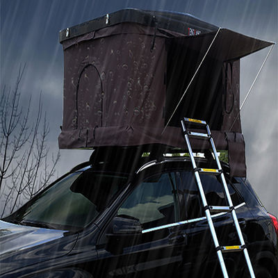 Tente respirable de sport en plein air de toile, lit dur Shell Car Roof Tent extérieure de toit de voyage