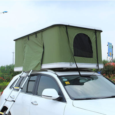 Tente respirable de sport en plein air de toile, lit dur Shell Car Roof Tent extérieure de toit de voyage