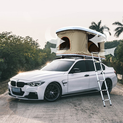 Tente automatique rapide de sport en plein air d'ouverture, tente supérieure de Shell de toit prolongé dur d'ABS
