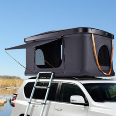 Tente de camping de dessus de toit de double couche pour la voiture, 2 ou 3/3-4 personne dur Shell Roof Top Tent