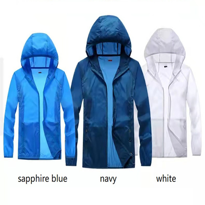 L'élasticité en nylon Upf 50+ de tissu gainent longtemps l'habillement UV de protection solaire de femmes de protection