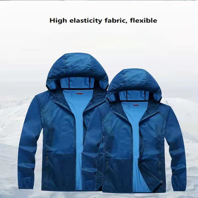 Anti-Pilling habillement UV de protection solaire d'hommes de protection d'Upf 50+ de résistance à l'eau de longue douille pour des adultes