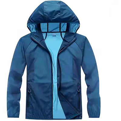 Habillement UV de protection solaire de pêche de protection de long de douille à l'eau de résistance animal familier respirable à séchage rapide d'Upf 50+