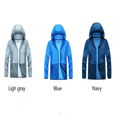Habillement UV de protection d'anti-Pilling longues de douille du Spandex 96% de 4% de peau dames en bambou Sun à l'épreuve légères en nylon d'Upf 50+