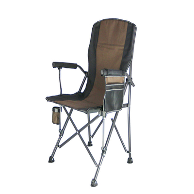 Chaise portative et rangeable de cadre se pliant ajusté du tissu 600D en métal de pliage de plage