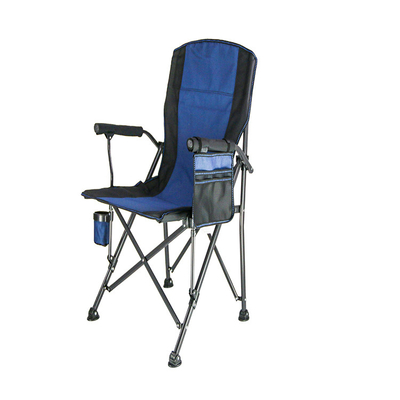 Chaise de pêche extérieure en acier de tissu du tuyau d'acier 600D pliant le processus rangeable de peinture