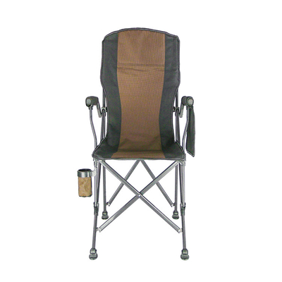 Chaise de pêche extérieure en acier de tissu du tuyau d'acier 600D pliant le processus rangeable de peinture